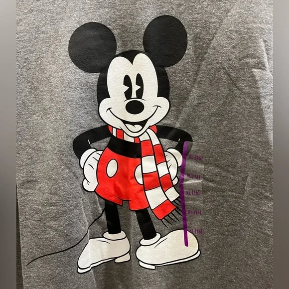 Disney Holiday Mickey Mouse sweatshirt, NWT - Picture 3 of 6